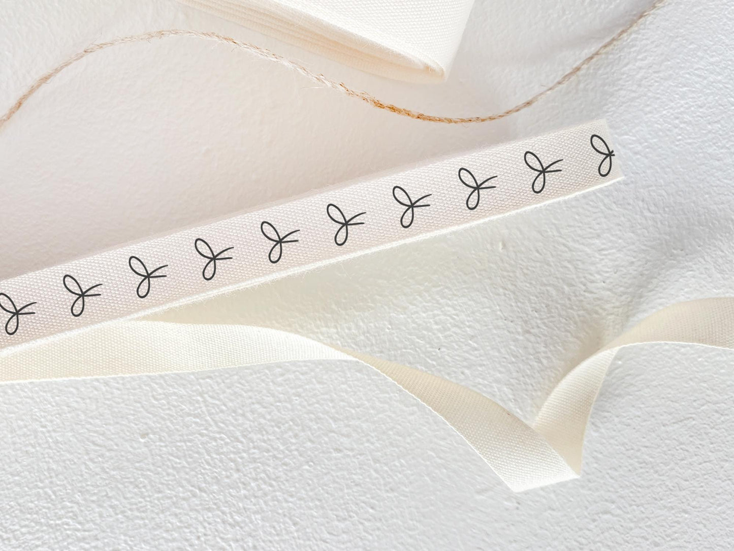 Black Bow Cotton Ribbon - 3/8" (10 mm), 10 yards (9 m) Elegant Twill Tape for Gift Wrapping & Handmade Packaging