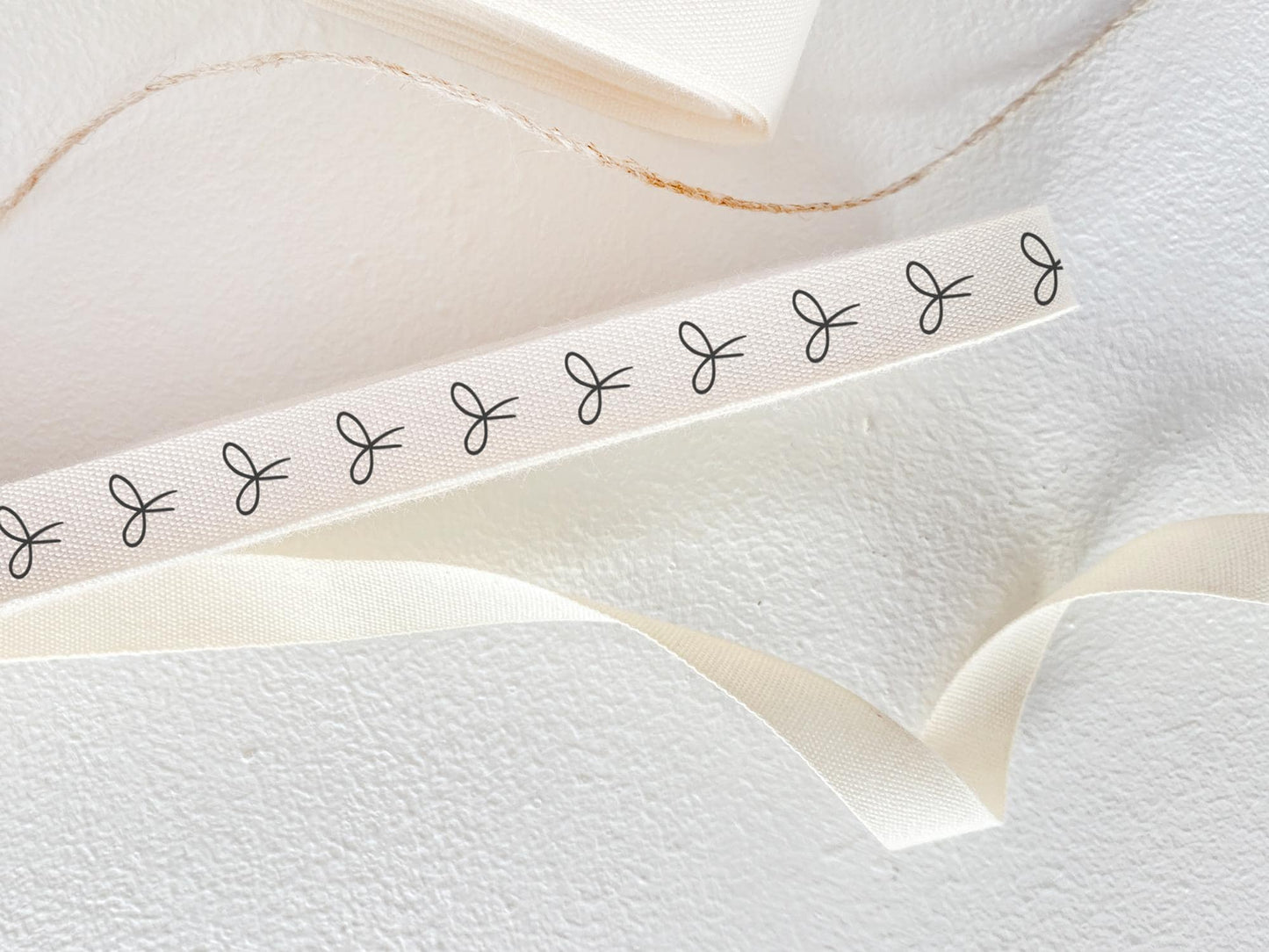 Black Bow Cotton Ribbon - 3/8" (10 mm), 10 yards (9 m) Elegant Twill Tape for Gift Wrapping & Handmade Packaging